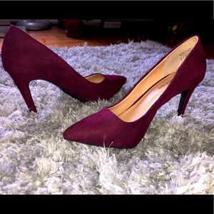 Call It Spring Burgundy Heels